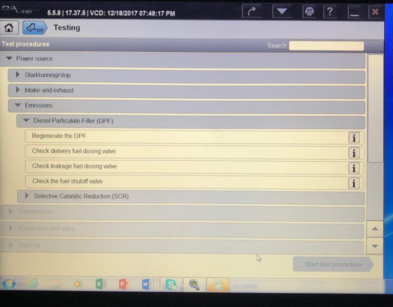 PACCAR Davie 4 Engine Diagnostic Software